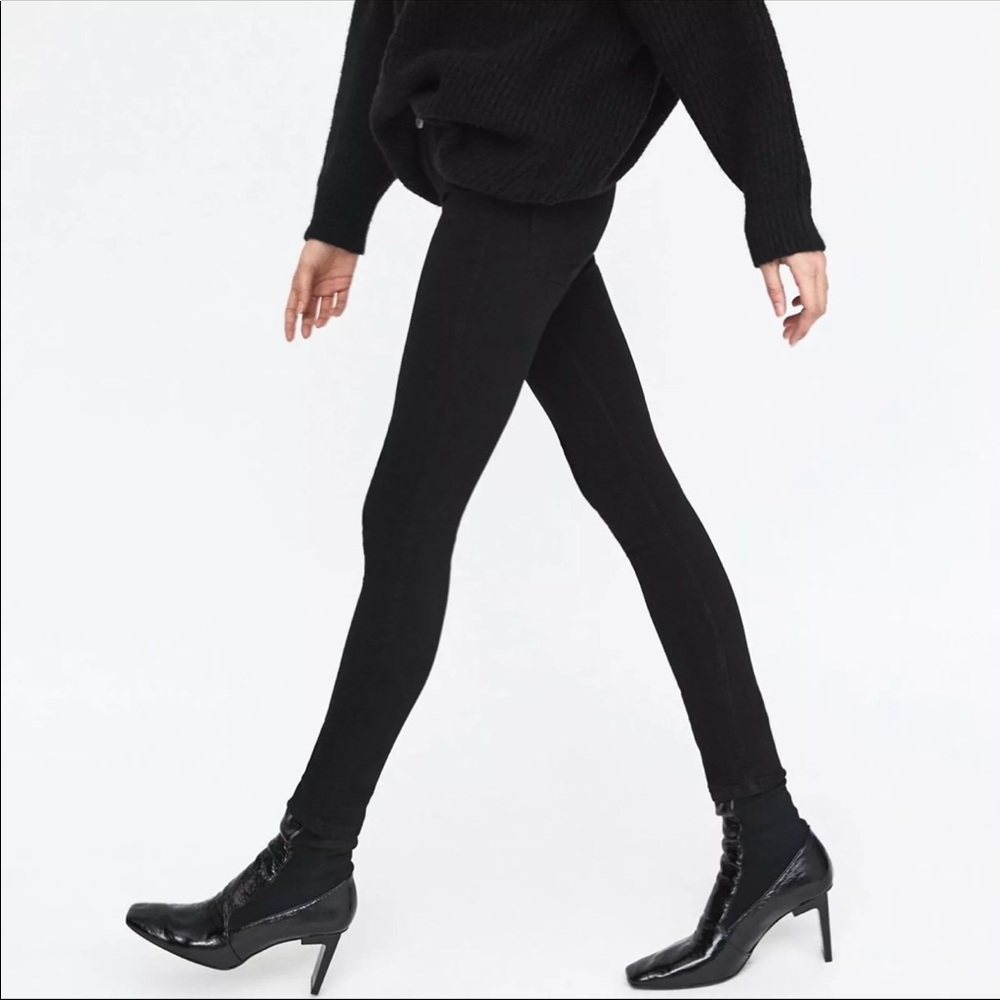 Zara Black Legging Jeans